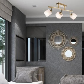 Spot KLARA 3xE14/60W/230V auriu