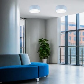 Plafonieră SIRJA PASTEL DOUBLE 2xE27/15W/230V d. 35 cm albastru