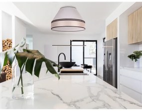 Duolla - Plafonieră AVIGNON 1xE27/15W/230V d. 50 cm bej