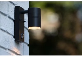 Lucide 14866/05/30 - LED Lampă exterior cu senzor ARNE-LED 1xGU10/5W/230V