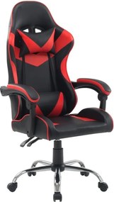 Scaun de birou RACING Roșu/Negru