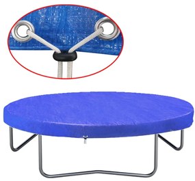 vidaXL Husă de trambulină, 300 cm, PE, 90 g/m²