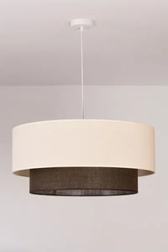 Brilagi - Lustră LED suspendată în stil Boho, 3xE27/15W/230V, Ø 60 cm, crem/maro