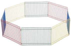 PawHut tarc modular pentru animale mici, 8 piese, 69x69x23cm | AOSOM RO