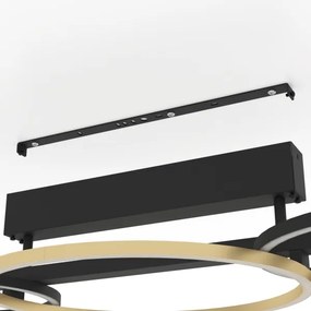 Lustră LED dimabilă aplicată Eglo 390086 LANACERA 2xLED/12,5W/230V + LED/15,5W