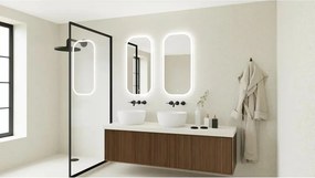 Oglinda cu iluminare led Dubiel Vitrum Indigo 50x100 cm