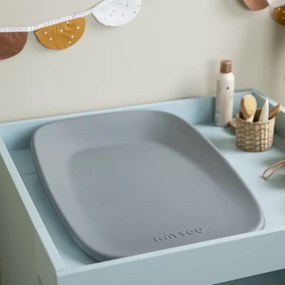 Covoraș de înfășat Nattou SOFTY 50x70 cm gri