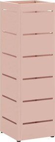 vidaXL Suport pentru umbrele Roz 15,5 x 15,5 x 49 cm Metal