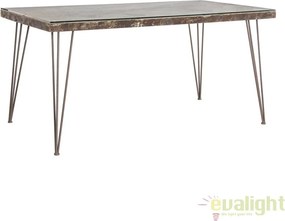 Masa desing industria style ATLANTIDE 160X90 0740252 BZ
