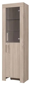 Vitrină CR06 rie (Stejar sonoma). 1070637