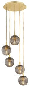 Lustra design modern cu 5 pendule Paloma