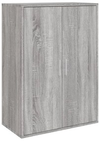 840490 vidaXL Servantă, sonoma gri, 60x31x84 cm, lemn prelucrat