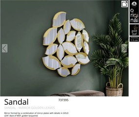 Oglinda decorativa design luxuriant Sandal