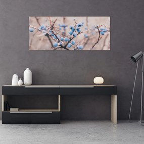 Tablou cu fructe pe tufiș (120x50 cm)