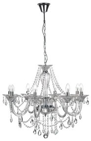 Candelabru elegant cu cristale K9 Connor 8L