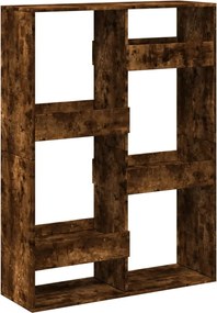 vidaXL Bibliotecă, stejar fumuriu, 100x33x135 cm, lemn prelucrat