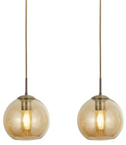 Searchlight 1623-3AM - Lustră pe cablu PENDANT 3xE27/40W/230V auriu