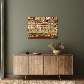Tablou - Cartierul Waterfront, Portugalia (70x50 cm)