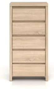 Comodă Kaspian KOM5S (Stejar sonoma). Promo -39%. 798007