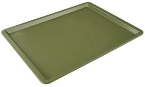Tavа pentru copt Zenker 7457, 42x32 cm, Acoperire ILAG Maximizing Green, Pana la 180°C, Verde