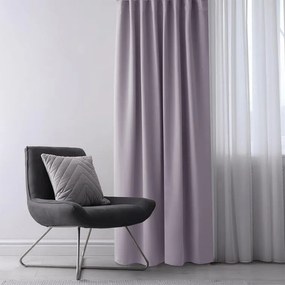 decoDoma Draperie groasă blackout RESTILO roz 140 x 245 cm 1 buc