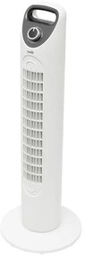 Ventilator tip stalp, alb, 79 cm, 45 W