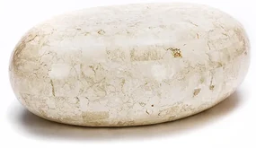STONES Masă de cafea (50 x 75 x 27h) 75cm X 50cm H. 27cm | Aosom Romania