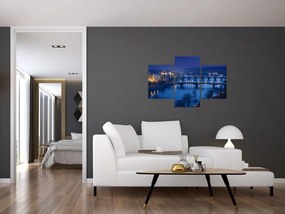 Tablou cu podurile din Praga (90x60 cm)