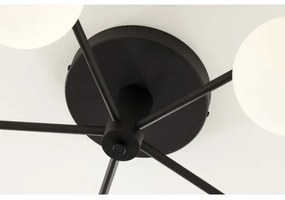 Jupiter 2049 - Lustră aplicată PRATO 5xG9/14W/230V negru/alb