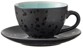 Cești negre/albastru-închis 4 buc. din ceramică 240 ml Gastro Black/Mix – Bitz