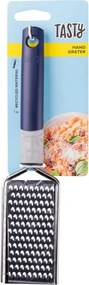 Razatoare manuala Tasty Rocky Structure 678322, 25 x 5,7 cm, Otel inoxidabil, Maner ergonomic, Albastru