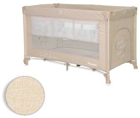 Patut pliabil Noemi, 2 nivele, Fog Beige Star