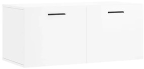 830094 vidaXL Dulap de perete, alb extralucios, 80x36,5x35 cm, lemn compozit
