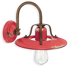 Aplica de perete design retro realizata manual din ceramica COUNTRY