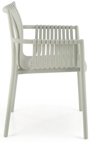 Scaun de bucaterie Lamar, gri