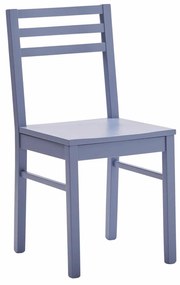 SCAUN LEMN - ALBASTRU