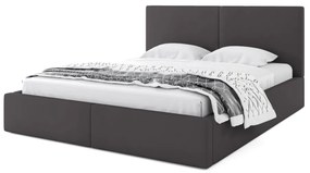 Expedo Pat tapițat NICKY 2, 140x200, grafit