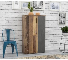 Pantofar ETON, maro/antracit