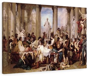 Tablou canvas Romains de la decadence 120x80 cm