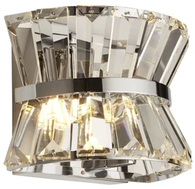 Aplica de perete eleganta cu cristal Uptown 2Lt