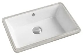Mexen Venus chiuvetă sub blat 54 x 35 cm, albă - 25415400