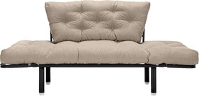 Canapea Extensibilă 2 locuri SUNNY, pentru terasă, 155x70x85 cm, Bej-Enjoy