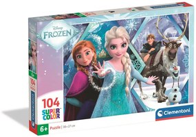 Disney Regatul de gheață Ice Kingdom puzzle Clementoni de 104 piese