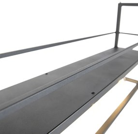 Lampă suspendată inteligentă neagră cu Wi-Fi A60 - Cage Rack