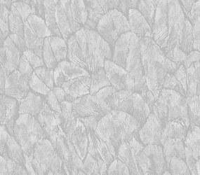 Tapet Tranquil, Mist Grey Luxury Feather, 1838 Wallcoverings, 5.3mp / rola