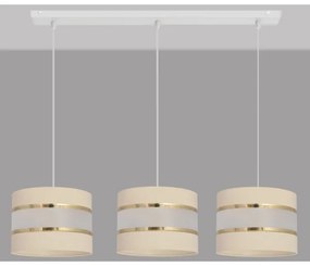 Lustră pe cablu HELEN 3xE27/15W/230V crem