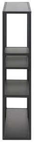 Etajeră de perete SARON antracit