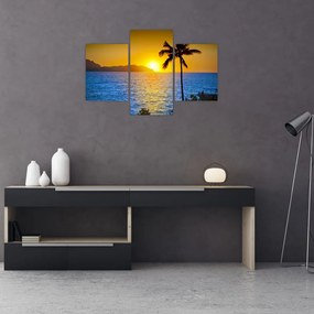 Tablou - Apus de soare deasupra mării (90x60 cm)
