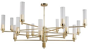 Candelabru modern realizat manual din alama Seti 16L