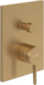 Baterie cada-dus incastrata Villeroy&Boch Conum auriu periat fara corp ingropat